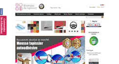 Desktop Screenshot of boutiquedutapissier.fr